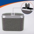 thumbnail image 5 of Unique Bargains Car Trash Can Hanging Car Door Rhinestone Plastic Trash Bin Assorted Color 1 Pcs, 5 of 6