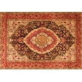 thumbnail image 1 of Ahgly Company Indoor Rectangle Persian Orange Traditional Area Rugs, 2' x 4', 1 of 1