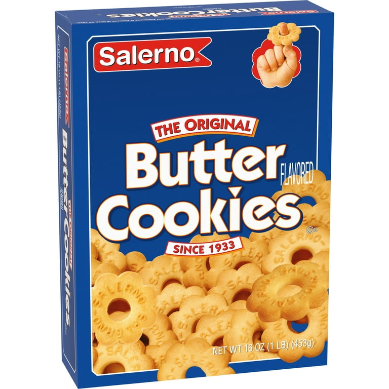 Salerno Cookies, Butter Flavored - 16 oz