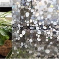 thumbnail image 2 of Pegatinas de ventana decorativas transparentes de luz de color 3D 1 pieza 40 * 100 cm, 2 of 3
