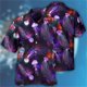 thumbnail image 3 of Camisas nuevas para hombre, camisa hawaiana de manga corta con estampado de medusas para hombre, camisetas para hombre con estampado 3D, ropa transpirable para vacaciones de verano para hombre, 3 of 5
