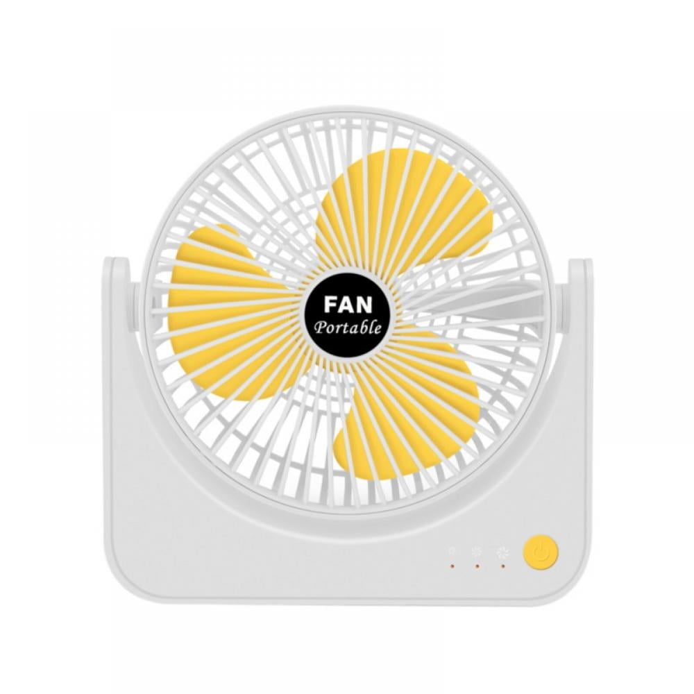 3 Wind Speeds Desk Fan Personal Quiet Fan for Home Office Bedroom