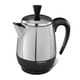 thumbnail image 1 of Farberware Percolador Eléctrico 2-8 Tazas, Acero Inoxidable, FCP240, 1 of 8