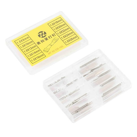 Tube Friction Pin Bars Pins & Rivet Ends For Watch Band 1.0mm 100 Pcs ...