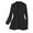 Black, variant on ZQUUVOU Women's Blazer Solid Color Long Sleeve Turndown Collar Top with Pockets Suit Coat Blazer Women Outwear Clothes Dark Blue