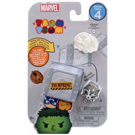 Marvel Tsum Tsum 3-Pack Mini-Figures Series 4 - Select Figure(s)