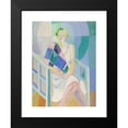thumbnail image 2 of Robert Delaunay 19x24 Black Modern Framed Museum Art Print Titled - Portrait of Madame Heim (1926-1927), 2 of 5