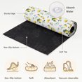 thumbnail image 3 of Washable Round Rugs 4ft Summer Lemon Circle Rug Non-Slip Soft Non-Shedding Low-Profile Rustic Fruits Leaves Pastoral Flower Plants Small Area Rug Carpet for Living Room Bedroom Dining Room Home Decor, 3 of 8