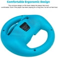 thumbnail image 3 of Switch Joycon Steering Wheel * 2, Joy-Con Racing Wheel Switch JoyCon Handle Steering Wheel Switch Racing Steering Wheel Mario Kart Racing Game Accessories Game Steering Wheel for Switch Joycon, 3 of 7