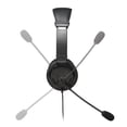thumbnail image 2 of Auriculares USB-A Clásicos con Micrófono KENSINGTON K97601WW, Negro, 2 of 13
