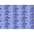 thumbnail image 1 of Ahgly Company Indoor Rectangle Patterned Day Sky Blue Area Rugs, 2' x 4', 1 of 6