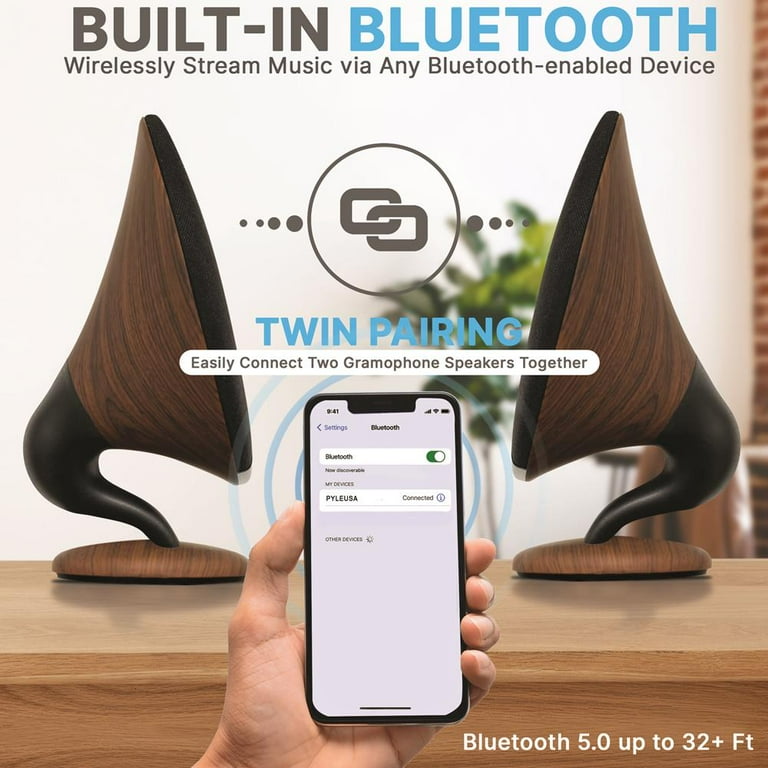 Pyle home bluetooth speaker pairing 2025