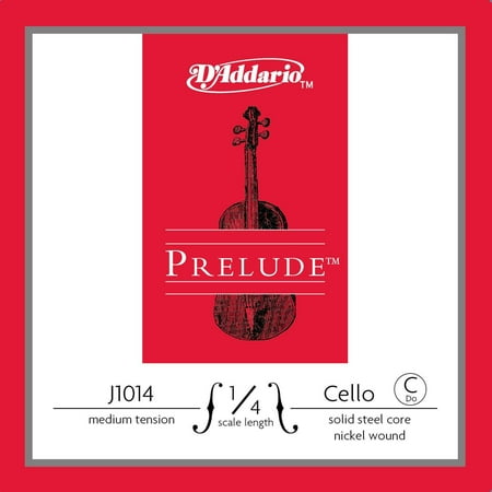 D'Addario Prelude Cello C String 1/4 Size