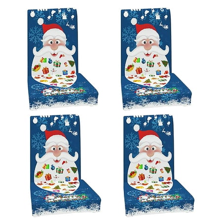 

TMOYZQ Christmas Decorations Ornaments Clearance! Christmas Tablecloth Print Rectangle Table Cover Set Holiday Party Home Decor