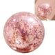 thumbnail image 2 of Pelota de juguete redonda transparente para exterior e interior con purpurina dorada, con lentejuelas y bomba (oro rosa), 2 of 7