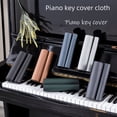 thumbnail image 3 of Funda de tela para teclado de piano, de nailon, triangular, vertical, para piano eléctrico, funda de tela sencilla para teclas de piano, 3 of 6