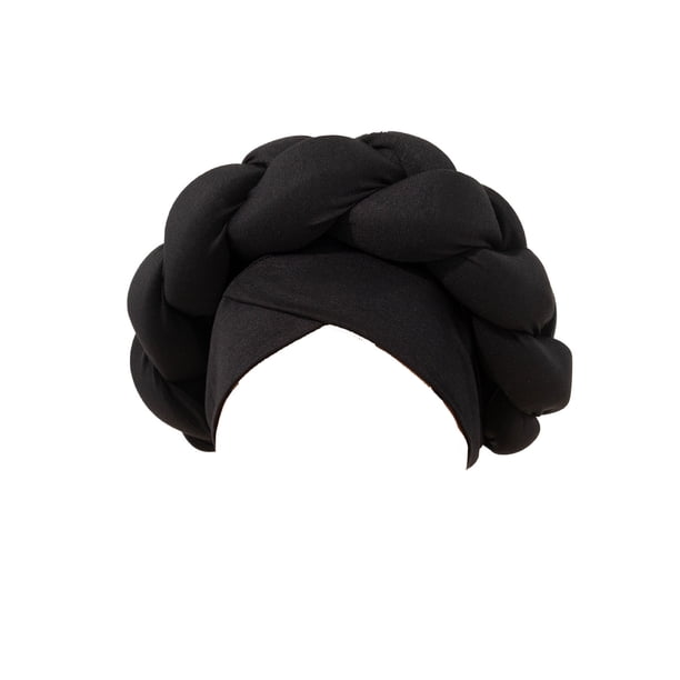 Sombrero de Turbán de Boho,Sombrero Grande de Tira de Cabeza de Estilo Indio,Pañuelo de Poliéster de un Solo Tamaño para Días Y Estilo de Pelo Malo
