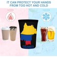 thumbnail image 4 of Colombia Map Flag Coffee Sleeve Cups,Reusable 3 Pack Neoprene Cup Sleeve Set for 16-32oz Cold Drinks Beverages, 4 of 8