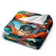 thumbnail image 3 of Manta de franela de Superman, suave y acogedora manta de felpa para todas las estaciones para niños y niñas, manta ligera y cálida para sofá cama o viaje de 40 x 30 pulgadas, 3 of 8