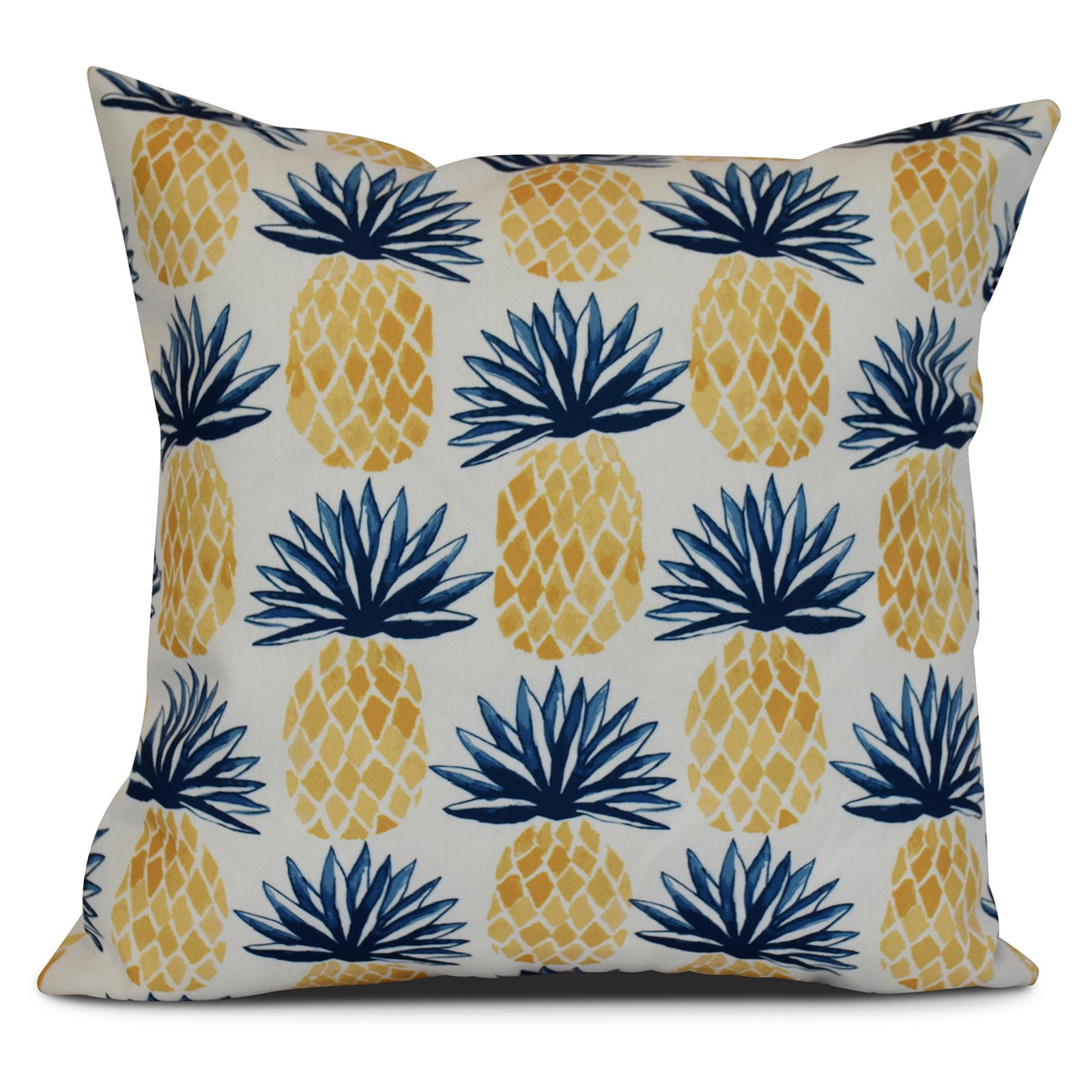 Simply Daisy, Pineapple Stripes, Geometric Print Pillow