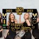 thumbnail image 2 of 2023 Feliz Año Nuevo Decoración de fiesta Photo Booth Props Suministros con marco de papel (paquete de 15), 2 of 5