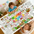thumbnail image 4 of Giant Coloring Tablecloth - 30 x 72 Inches Jumbo Banner Poster for Kids Crafts, Party Decorations, 4 of 7