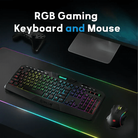 REDRAGON - COBRA M711 Wired Optical Gaming Mouse - Black
