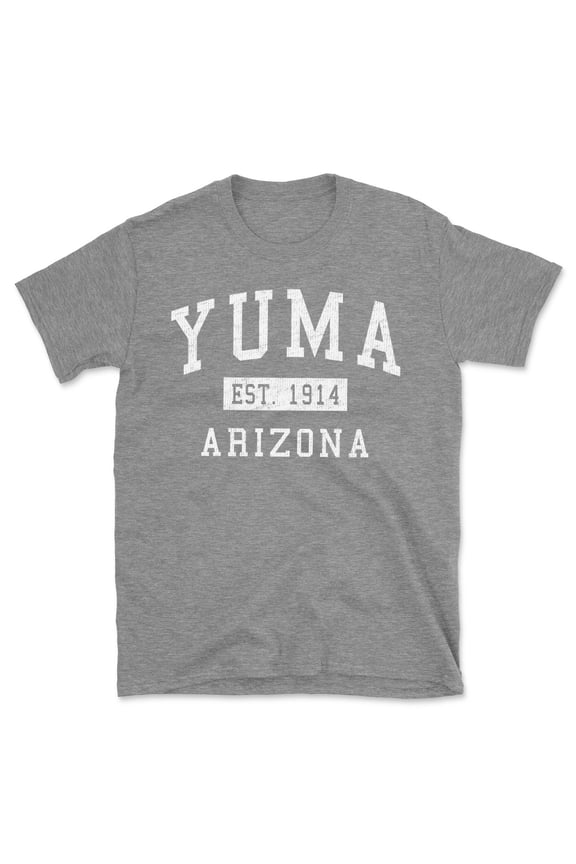 Yuma Arizona Classic Established Men's Cotton T-Shirt