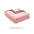 thumbnail image 3 of All-Season AirConditioned Quilt - Soft Bed Summer Quilt Lightweight Microfiber - Machine Washable Lightweight Quilt - Modern Style Quilt for All Season -Pink, 3 of 8