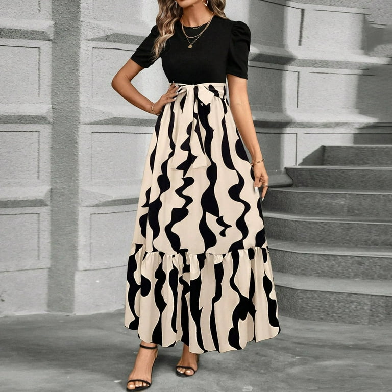 black lace long sleeve cocktail dress Long-Sleeve Ruffled Lace Mini Dress in Black - S main image 0