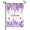 Garden Flag-4, variant on Wisteria Lavender Garden Flag 12×18in Double Sided, Dragonfly Bee Yard Banner, Fragrant Purple Floral Decor for Spring Summer Lawn Patio Courtyard Farmhouse Exterior