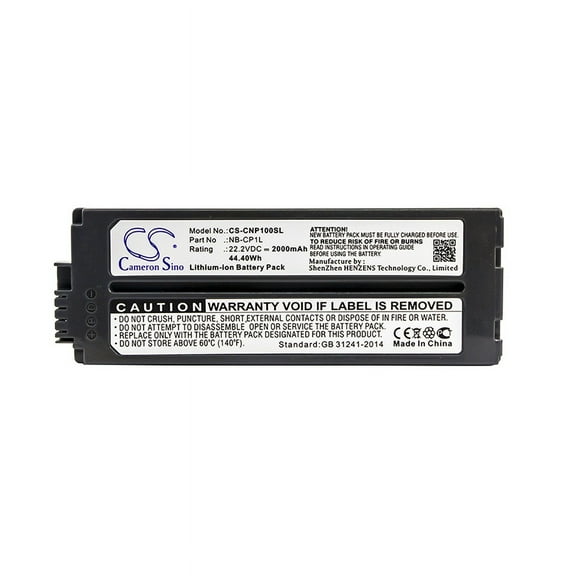 2000mAh NB-CP1L NB-CP2L NB-CP2LH Battery for Canon Selphy CP-710 Photo Printers Selphy CP-790 Selphy CP-800 Selphy CP-720 Selphy