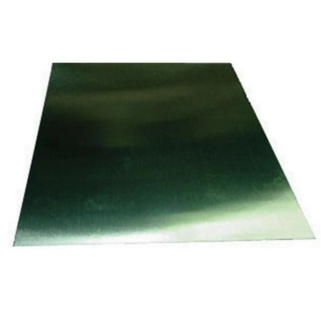 K&S Sheet 6"W X 12" L 0.008 " T Tin Shrinkwrapped