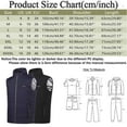 thumbnail image 3 of HBFAGFB Mens Vest USB Interface Three Dual Heating Gear Charging Temperature Warm Jacket Black Size M, 3 of 5
