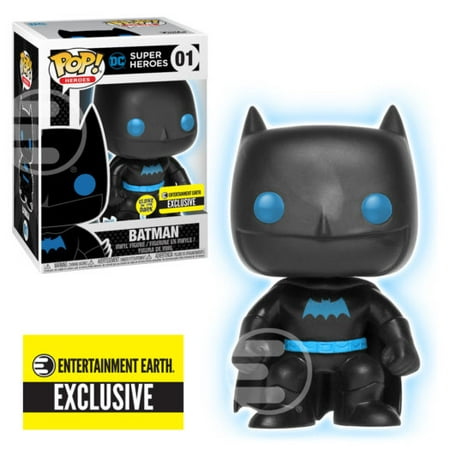 Funko Pop! DC Justice League: Batman Silhouette [GITD] #01 [Entertainment (Funko Pop Best Sellers)