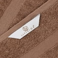 thumbnail image 3 of Superior Franklin 24-Piece Cotton Face Towel Set, Super Soft Quick Dry Fade Resistant Towels, Latte, 3 of 10