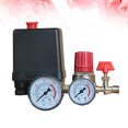 thumbnail image 2 of Miangastore Professional 4 Holes Durable Air Compressor Pump Pressure Control with Gauges Regulator, 2 of 8