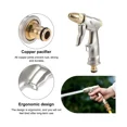 thumbnail image 2 of Abastado Pistola de riego de metal, rociador de pistola de agua de alta presión, pistola de agua de jardín resistente, 1 pieza, 2 of 4