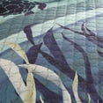 thumbnail image 2 of Donna Sharp Summer Surf Cotton Coastal Decorative Throw Blanket with Sea Turtle, 2 of 6