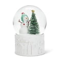 thumbnail image 2 of Snowman With Led Tree On A Christmas Village Scene Base Snow Globe, 2 of 3