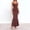 Dress-238Brown, variant on Prom Dresses for Women Slim Fit Spaghetti Strap Cowl Neck Maxi Dress Polka Dot Mermaid Ruffle Hem Evening Dresses Formal Wedding Guest Party