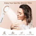 thumbnail image 2 of Waterdrop Handheld Shower Head with Vitamin for Skin Care, Hard Water Softener, Rose, 2 of 8