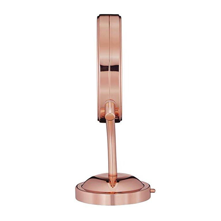 Conair Lighted Makeup Mirror with Magnification, LED Vanity Mirror, 1X/5X Magnifying Mirror