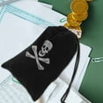 thumbnail image 3 of Miangastore Medieval Party Favors Bags Black Polyester Drawstring Halloween Style 8Pcs, 3 of 9