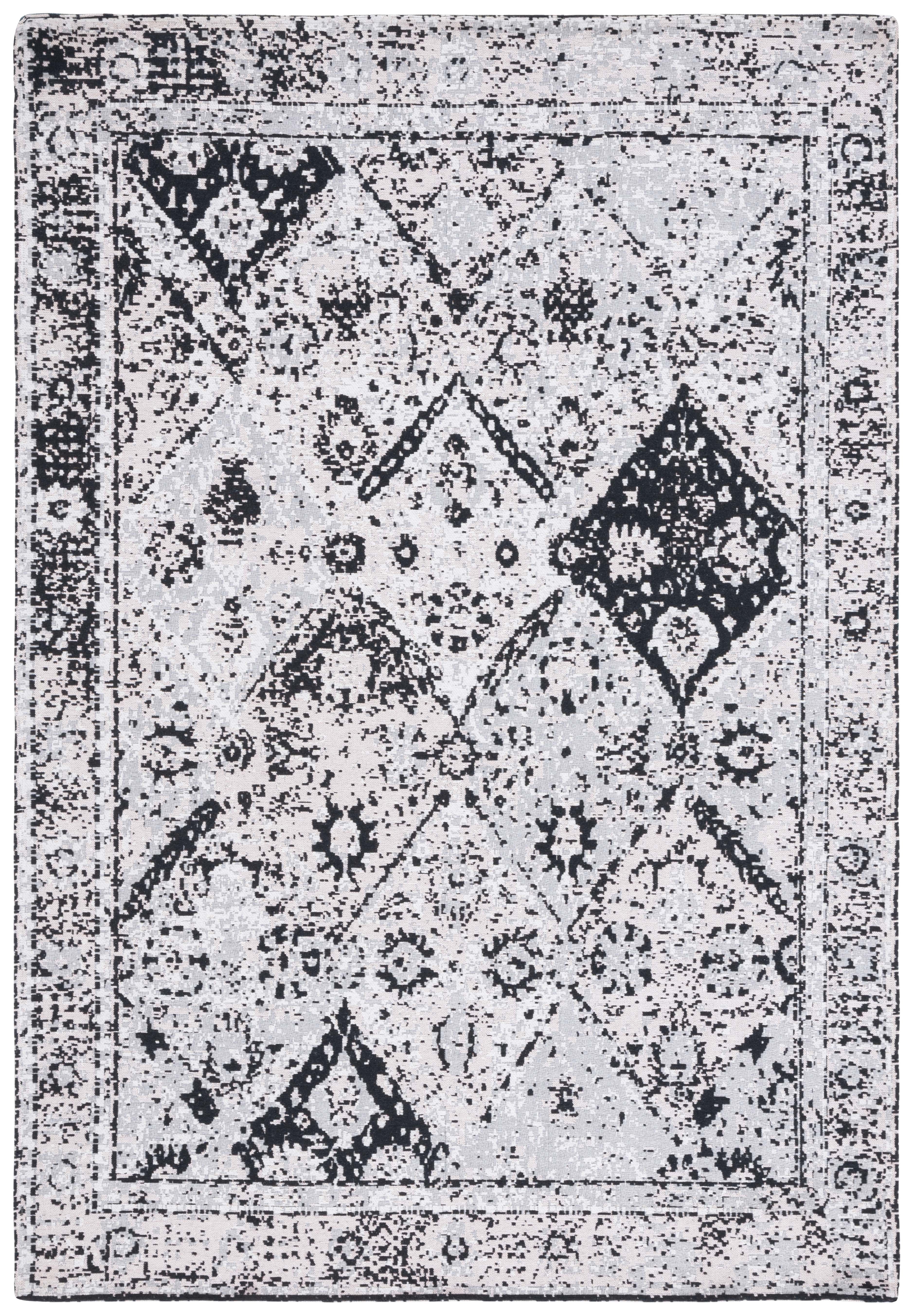 Safavieh Easy Care Deonne Oriental Machine Washable Area Rug, Pink/Gray, 4' x 6'