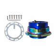 thumbnail image 2 of Adaptador de de liberación rápida de volante universal modificado para automóvil universal, liberación rápida, piezas de herramientas de automóvi Azul DYNWAVEMX Rueda de liberación rápida, 2 of 8