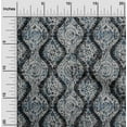 thumbnail image 1 of oneOone Georgette Viscose Blue Fabric Block Craft Projects Decor Fabric Printed By The Yard 42 Inch Wide, 1 of 5
