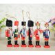 thumbnail image 4 of 6pcs Cascanueces de Fiugre Juguete / Decoración Festiva / Estantes Decoraciones de Mesas, 12cm Hugo Cascanueces de madera, 4 of 9