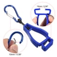 thumbnail image 3 of Uxcell Glove Keeper, Gloves Helmet Grabber Catcher Clips Holder, Blue 4 Pack, 3 of 5