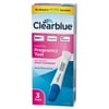 Clearblue Digital 2-Minute Urine Pregnancy Test With Smart Countdown, Detects Prenancy 5 Days Before Period, 3 Tests